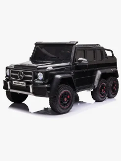 Elbiler & -Køretøjer-Mercedes Benz G63 6X6 Elbil, Sort