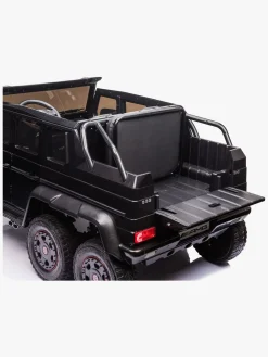 Elbiler & -Køretøjer-Mercedes Benz G63 6X6 Elbil, Sort