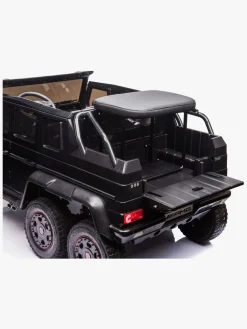 Elbiler & -Køretøjer-Mercedes Benz G63 6X6 Elbil, Sort