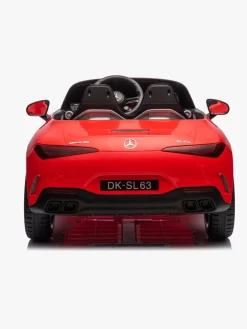 Elbiler & -Køretøjer-Mercedes Benz SL63 Elbil, Rød Rød