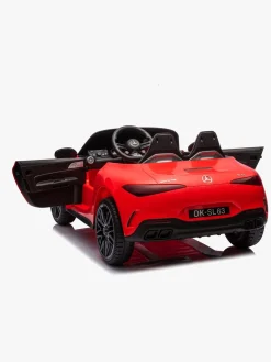 Elbiler & -Køretøjer-Mercedes Benz SL63 Elbil, Rød Rød