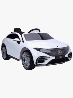 Elbiler & -Køretøjer-Mercedes -Benz EQS Elbil, Hvid