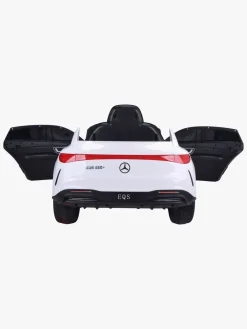 Elbiler & -Køretøjer-Mercedes -Benz EQS Elbil, Hvid