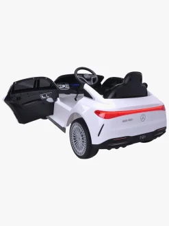 Elbiler & -Køretøjer-Mercedes -Benz EQS Elbil, Hvid