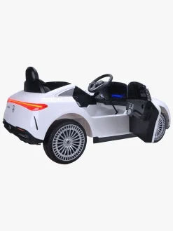 Elbiler & -Køretøjer-Mercedes -Benz EQS Elbil, Hvid