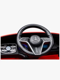 Elbiler & -Køretøjer-Mercedes -Benz EQS Elbil, Rød Rød