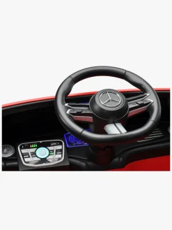 Elbiler & -Køretøjer-Mercedes -Benz EQS SUV Elbil, Rød Rød