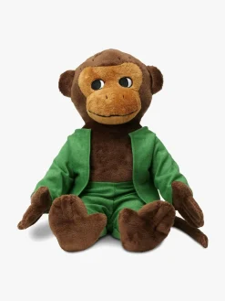 Dukker & Bamser-PippiLangstrump Micki Bamse Hr. Nilsson, 23 cm Brun