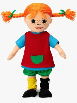 Dukker & Bamser-PippiLangstrump Micki Bamse Pippi, 40 cm