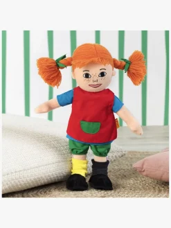 Dukker & Bamser-PippiLangstrump Micki Bamse Pippi, 40 cm