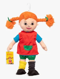 Dukker & Bamser-PippiLangstrump Micki Bamse Pippi, 40 cm