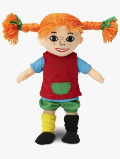 Dukker & Bamser-PippiLangstrump Micki Bamse Pippi, 20 cm Flerfarvet