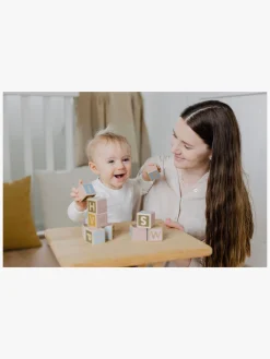 Trælegetøj-Micki Bogstavsklodser 36 Stk.