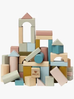 Trælegetøj-Micki Byggeklodser 60 Stk.