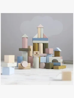 Trælegetøj-Micki Byggeklodser 60 Stk.