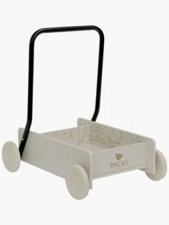 Babylegetøj-Micki Gåvogn, Beige