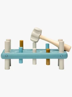 Trælegetøj-Micki Hammerbræt, Blå Blå