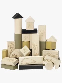 Trælegetøj-Micki Premium Byggeklodser 40 Stk.