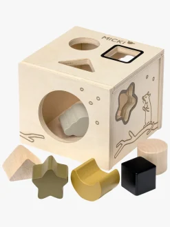 Babylegetøj-Micki  Premium Puttekasse Træ