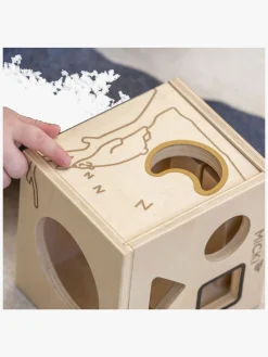 Babylegetøj-Micki  Premium Puttekasse Træ