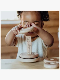 Babylegetøj-Micki Premium Stablelegetøj Brun