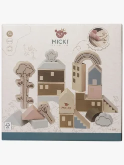 Trælegetøj-Micki Premium Temaklodser 23 Stk.