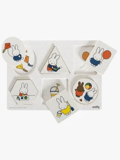 Spil & Puslespil-Miffy Formpuslespil, 6 Brikker