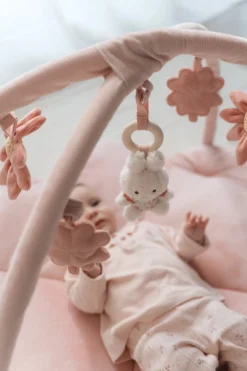 Babylegetøj-Miffy x Little Dutch Aktivitetstæppe, Lucky Blossom