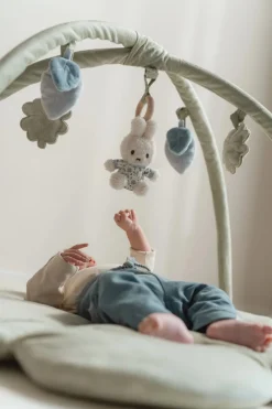 Babylegetøj-Miffy x Little Dutch Aktivitetstæppe, Lucky Leaves