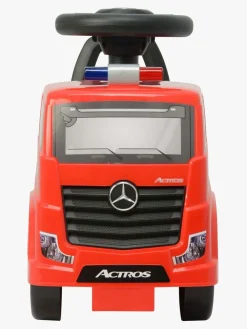 Pedal- & Gåbiler-MillyMally Milly Mally Mercedes-Benz Actros Ride on Brandbil, Rød Rød/Sort