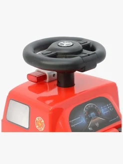 Pedal- & Gåbiler-MillyMally Milly Mally Mercedes-Benz Actros Ride on Brandbil, Rød Rød/Sort