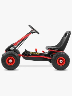 Pedal- & Gåbiler-MillyMally Milly Mally Pedalgokart Thor, Rød Sort