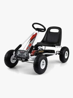 Pedal- & Gåbiler-MillyMally Milly Mally Pedalgokart Thor, Hvid Sort/Hvid/Rød