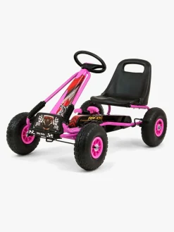 Pedal- & Gåbiler-MillyMally Milly Mally Pedalgokart Thor, Pink Sort