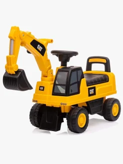Pedal- & Gåbiler|Legetøj Til Børn På 0-10 År-MillyMally Milly Mally Ride on CAT Gravemaskine Sort/Gul