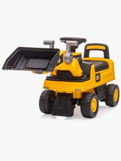 Pedal- & Gåbiler-MillyMally Milly Mally Ride on CAT Gummiged Sort/Gul