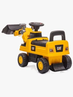 Pedal- & Gåbiler-MillyMally Milly Mally Ride on CAT Gummiged Sort/Gul