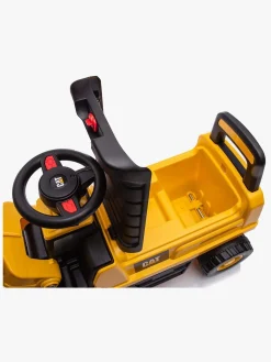 Pedal- & Gåbiler-MillyMally Milly Mally Ride on CAT Gummiged Sort/Gul