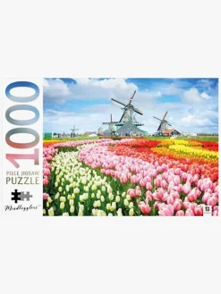 Spil & Puslespil-Mindbogglers Puslespil Dutch Windmills Netherlands 1000 Brikker
