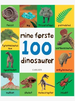 Bøger-Carlsen Mine første 100 dinosaurer