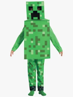 Kostumer & Udklædning-Minecraft Creeper Kostume