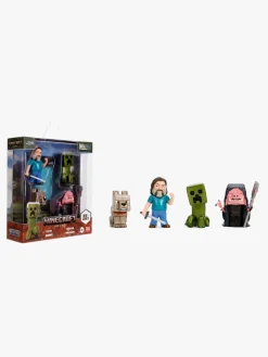Legetøjsfigurer-Minecraft Figursæt 4-pak 6 cm
