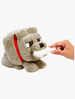 Interaktivt Legetøj-Minecraft  Interaktiv Bamse Dennis Ulv