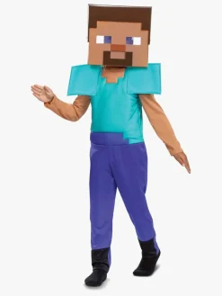 Kostumer & Udklædning-Minecraft Steve Kostume