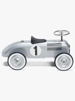 Pedal- & Gåbiler-MiniSpeeders Mini Speeders Gåbil Lil Racer, Sølv Grå