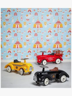 Pedal- & Gåbiler-MiniSpeeders Mini Speeders Gåbil Taxi, Gul