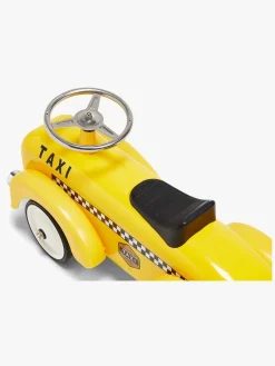 Pedal- & Gåbiler-MiniSpeeders Mini Speeders Gåbil Taxi, Gul