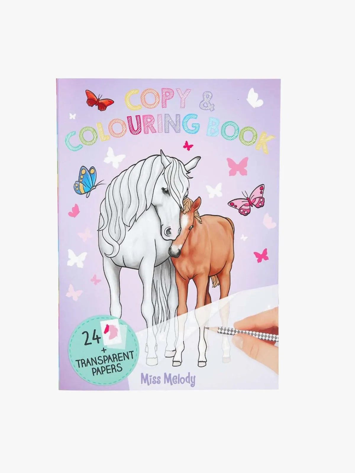 Kreativt Legetøj-MissMelody Miss Melody Color & Copy Malebog