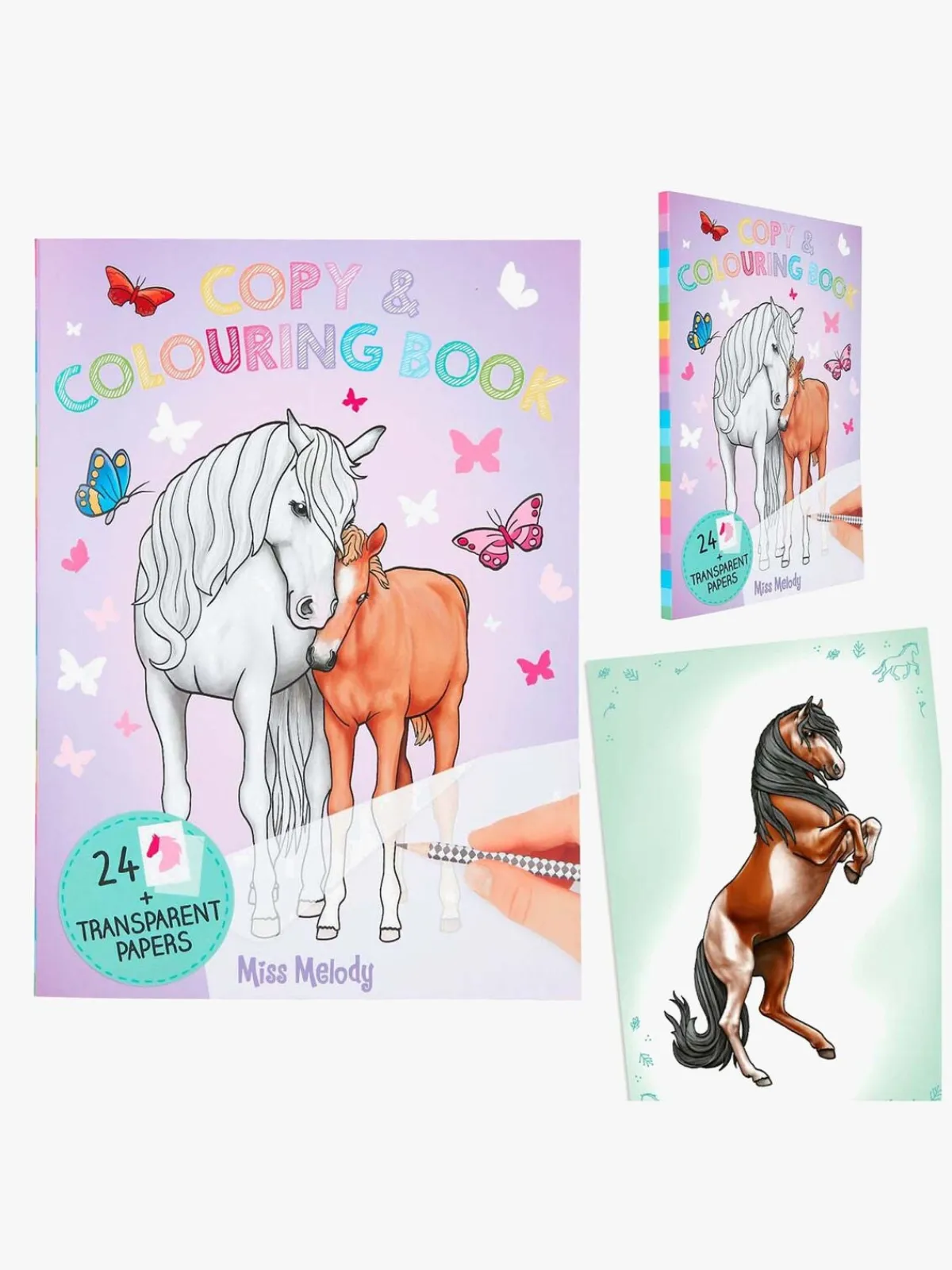 Kreativt Legetøj-MissMelody Miss Melody Color & Copy Malebog