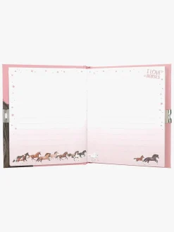 Kreativt Legetøj-MissMelody Miss Melody Dagbog Hest med Fjer